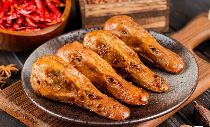 萧山食为先椒盐鸭头培训