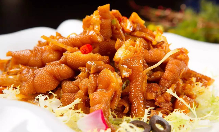 杭州食为先蒜香鸡爪培训